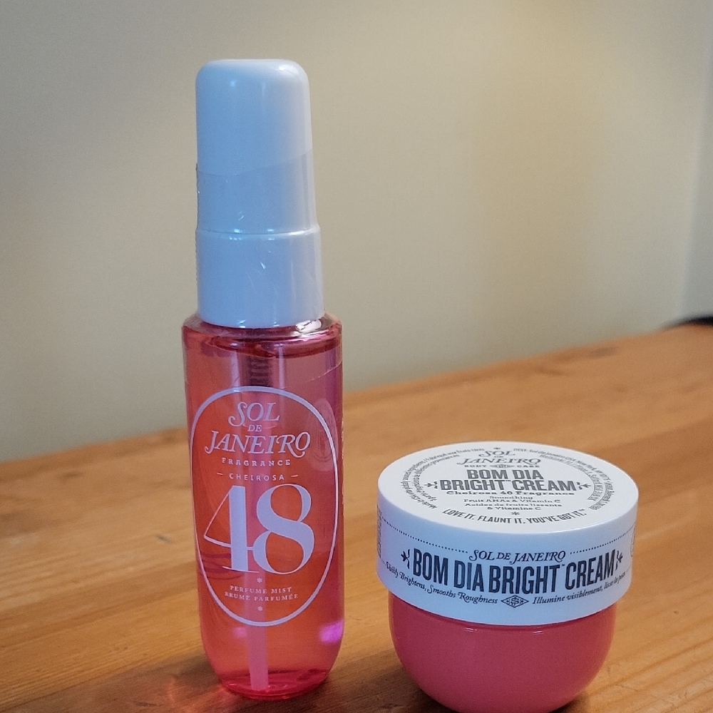 Sol de Janeiro Bom Dia Bright Cream and 48 Perfume Mist Duo